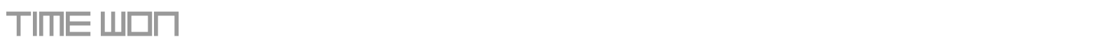 Time Won font preview
